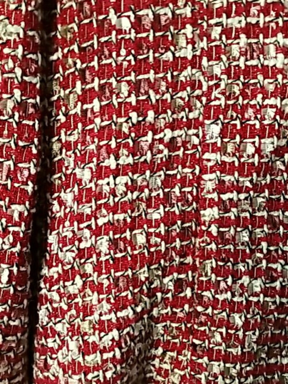 George Multi Color Zipper Tweed Blazer Jacket - Picture 12 of 13